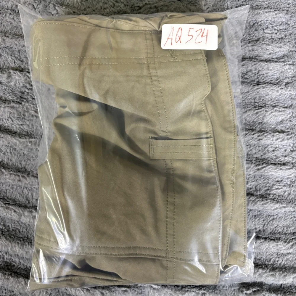 5.11 Tactical Mens Khaki Tan Polyester Utility Cargo Shorts Size 42 AQ524